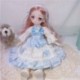 Szín: 15 - Új meglepetés ajándékba illesztett baba Kawaii képregény arc 1/6 Bjd Dolls Anime stílus