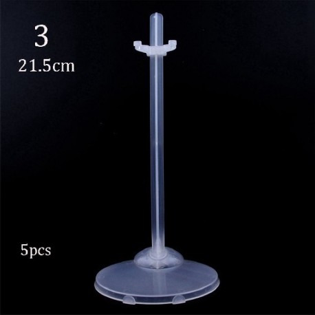 Szín: 3 - 1/5 db kiváló minőségű 6 stílus kiegészítők 30 cm átlátszó támasztó babaállvány 1/6 babaállvány