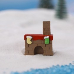 Szín: 5 - Fesztiválkellékek Hógömb babaház dísz karácsonyi nyúl figurák Mikrotáj tündérkert miniatűr nyuszi