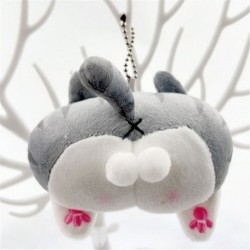 Szín: 3 - Diák Corgi Pig Puha aranyos popsi plüssjátékok táska dekoráció Fidget játékok kulcstartó