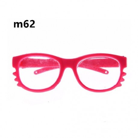 Szín: m62 - Divat játékok Ruhák illeszkednek 18 hüvelykes játszóházhoz, kerek keretes szemüvegek átlátszó lencsék