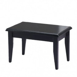 Szín: 2 - Minőségi miniatűr 1/12 babaház mini fa étkezőasztal asztal bútor bútor játékok szimulációs szék babaház