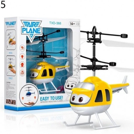 Szín: 5 - Mini Repülőgépek Helikopter Drón Indukciós Játék Repülő Játékok Infravörös érzékelő Repülőgép