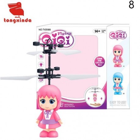 Szín: 8 - Mini Repülőgépek Helikopter Drón Indukciós Játék Repülő Játékok Infravörös érzékelő Repülőgép