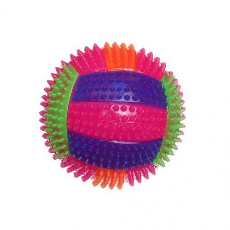 Szín: többszínű-L - Vicces fogtisztító úszóeszköz Interaktív kiskutya macska tréning kisállat gumilabdák nyikorgó