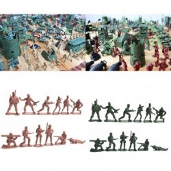 Fehér szín - 310 DB gyerek ajándék 310 DB 4 cm-es műanyag játék modell építőkészletek férfi játékkészletek