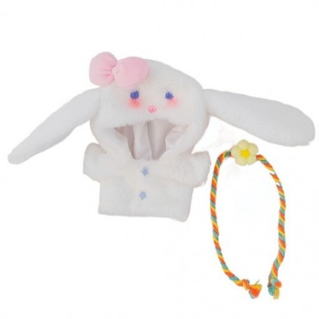 Szín: nyúlbunda - Fényképes kellékek változó öltözködési játék Lovely Panda kapucnis pulóverek Rajzfilm