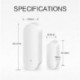 Tuya Smart WiFi ajtó érzékelő Intelligens ajtó nyitott/zárt érzékelők Wifi ablak érzékelő Smartlife APP Munka a