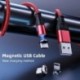 Szín: csak c típusú csatlakozó - 360 fokos vak mágneses kerek mágneses streamer töltőkábel Android iPhone Typec