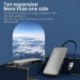 : 4 az 1-ben c típusú port - C típusú dokkolóállomás osztó USB-elosztó többfunkciós elosztó dokkolóállomás-portja