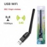 : Fekete - Mt7601 vezeték nélküli hálózati kártya USB WiFi vezeték nélküli adó set-top box IPTV vezeték nélküli