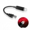 Piros szín - Romantikus LED autótető csillag éjszakai fény projektor atmoszféra Galaxy lámpa USB dekoratív lámpa
