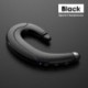 Fekete szín - F88 True vezeték nélküli Bluetooth fejhallgató TWS vezeték nélküli sportfejhallgató üzleti, nem fülbe