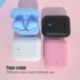 Fehér szín - I12pro Macaron Bluetooth Headset Touch I12 Wireless Binaurális Bluetooth Sport Headset 5.0