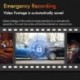 Színnév: D6 nincs Vocie Control - KAWA Dash Cam 1440P HD autós DVR Night Vision Dash kamera angol hangvezérlésű rögzítő