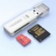 Szín: fehér 20 - Kártyaolvasó USB2.0 többfunkciós rögzítő kamera 2.0 többfunkciós, nagy sebességű TF mobiltelefon