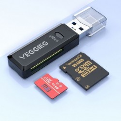 Szín: fekete 20 - Kártyaolvasó USB2.0 többfunkciós rögzítő kamera 2.0 többfunkciós nagysebességű TF mobiltelefon