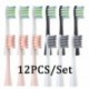 Szín: 12db 4 Szín - 12 DB cserekefefejek OcleanX/ XPRO Z1/ F1/ One/ Air 2 /SE Sonic elektromos fogkefe DuPont puha sörtéjű