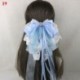 Szín: 19 - Japán szobalány-hercegnő Lolita csipke, nagyméretű masni hajtűk, gyönyörű, hímzett csipke szalag hajcsat