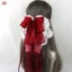 Szín: 19 - Japán szobalány-hercegnő Lolita csipke, nagyméretű masni hajtűk, gyönyörű, hímzett csipke szalag hajcsat