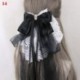 Szín: 19 - Japán szobalány-hercegnő Lolita csipke, nagyméretű masni hajtűk, gyönyörű, hímzett csipke szalag hajcsat