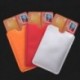 Fekete szín - 10 DB Anti Rfid Wallet Blocking Reader Lock Bankkártya tartó ID kártyatartó készlet Kártyaborító