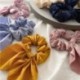 Szín: 4 - Candy Color Női Haj Scrunchie masnik Lófarok Tartó Hajpánt Csomó Scrunchy Lányok Hajkötők Hajkiegészítők