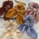 Szín: 4 - Candy Color Női Haj Scrunchie masnik Lófarok Tartó Hajpánt Csomó Scrunchy Lányok Hajkötők Hajkiegészítők