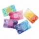 Szín: lila - 50 DB 4,5 cm magas elasztikus alap színátmenetes hajpántok Színes nylon scrunchies csomag női lányoknak