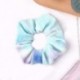 Szín: C17 (11cm) - 2022-es új szivárványos puha bársony Scrunchies nyakkendős hajgyűrű gumiszalag rugalmas hajpántok