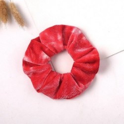 Szín: C15 (11cm) - 2022-es új szivárványos puha bársony Scrunchies nyakkendős hajgyűrű gumiszalag rugalmas hajpántok
