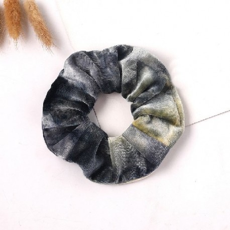 Szín: C13 (11cm) - 2022-es új Rainbow puha bársony Scrunchies nyakkendős hajgyűrű gumiszalag rugalmas hajgumik