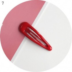 Szín: 7 - Candy Color Csillogó hajtűk Geometrikus vízcsepp formájú baba lányok pattintható hajcsat gyerekeknek
