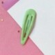 Szín: 8 - Candy Color Csillogó hajtűk Geometrikus vízcsepp formájú baba lányok pattintható hajcsat gyerekeknek