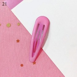 Szín: 21 - Candy Color Csillogó hajtűk Geometrikus vízcsepp formájú baba lányok pattintható hajcsat gyerekeknek