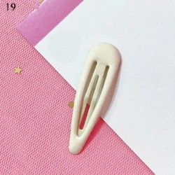 Szín: 19 - Candy Color Csillogó hajtűk Geometrikus vízcsepp formájú baba lányok pattintható hajcsat gyerekeknek