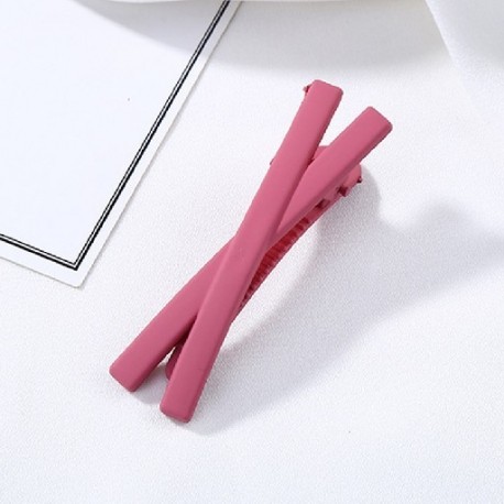 Szín: Rose Red - Új Candy színű Bowknot Hajtűk Hajcsavarok Gyerekek Aranyos Lányok Fejfedők Csík Hajcsat Hajtűk Divatos