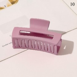 Szín: 10 - Nagy méretű, négyzet alakú geometrikus hajrák csíptető matt acetát hajtűk Barretes női elegáns vájt haj
