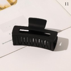 Szín: 11 - Nagy méretű, négyzet alakú geometrikus hajrák csíptető matt acetát hajtűk Barretes női elegáns vájt haj
