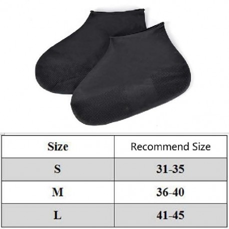 Szín: A1 - Forró Kiárusítás! Csizmahuzatok Szilikon Vízálló Cipőhuzatok Unisex Vastag Outdoor Walking Lábvédő