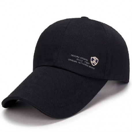 Fekete szín - Frissítő, kényelmes napálló baseballsapka férfi férfi sapkák casquette homme Kanada golfsapkák Kpop