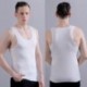 Fekete szín - Quick Dry Ice Silk Férfi felsők Ujjatlan nyári pólók Kosárlabda tornapóló Testépítés Fitnesz felsők
