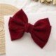 Piros szín - Vintage Fashion Túlméretes masni csomózott vászonrudak masni hajkapcsok lófarok kapcsok koreai női