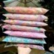 Szín: 9 - 1000 db/szett egyszer használatos mini gumiszalagok gyerek fejfedők női hajgumik Scrunchie hajkötél fonás