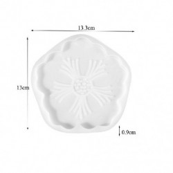 Szín: poháralátét forma 05 - Kristály epoxigyanta formaminta kerek poháralátét tároló dekoráció szilikon forma