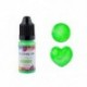 Szín: citromzöld - 10 ml UV epoxigyanta ultraibolya térhálósodó gyanta folyékony pigment festék színező tinta