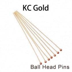 Szín: KC Gold 02 - 200db/tétel 10-50mm lapos fejű gömbfejű szemfej tűk csatlakozók nyaklánc medálhoz barkácsolás