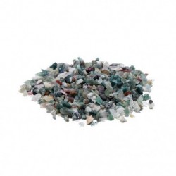 Szín: 05 - Természetes zúzott kő gyanta tömések Kristály UV epoxi töltőanyag barkácsolás kézműves