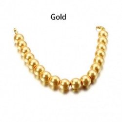 Szín: arany - 19 cm-es maszk gyöngy lánchosszabbító arcmaszk gyöngy nyaklánc kötelek homár kapcsokkal, állítható