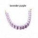 Szín: levendula lila - 19 cm-es maszk gyöngy lánchosszabbító arcmaszk gyöngy nyaklánc kötelek homár kapcsokkal,